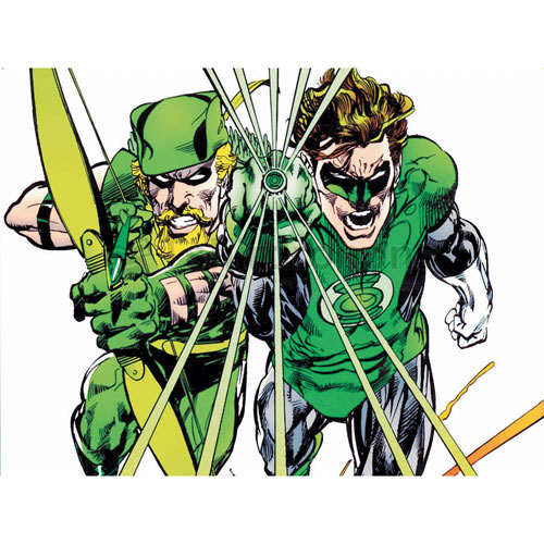 Green Arrow T-shirts Iron On Transfers N4968